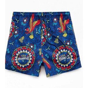 Modelo Eagle Navy Swim Trunks Size Large